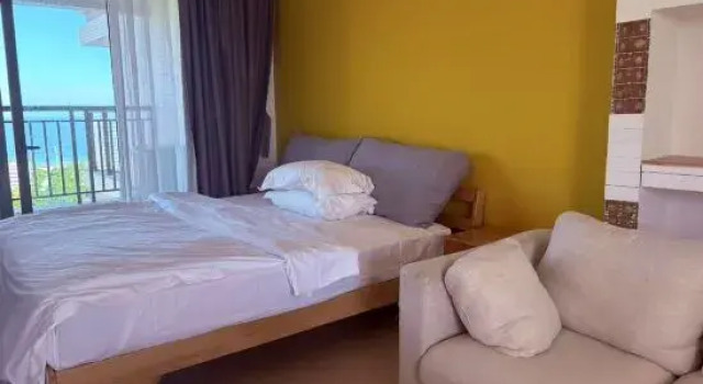 Люкс с 2 комнатами с видом на море Hailing Island Banxia Time Holiday Villa (Yangjiang Poly Yintan Branch)