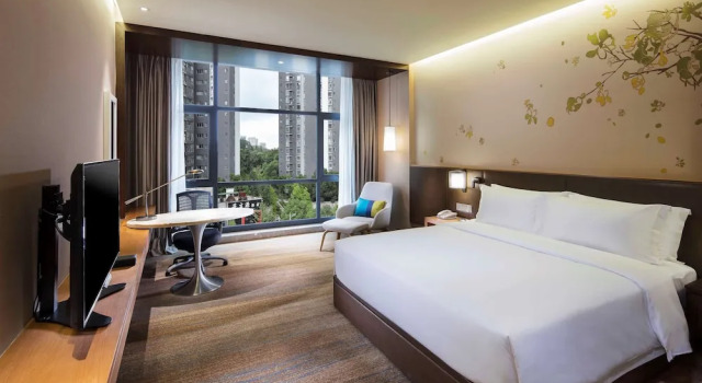 Двухместный номер Superior Hilton Garden Inn Shiyan