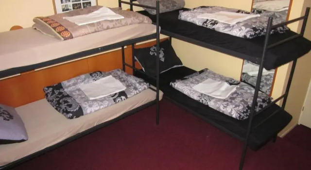 Кровать в общем номере Amsterdam Hostel Uptown