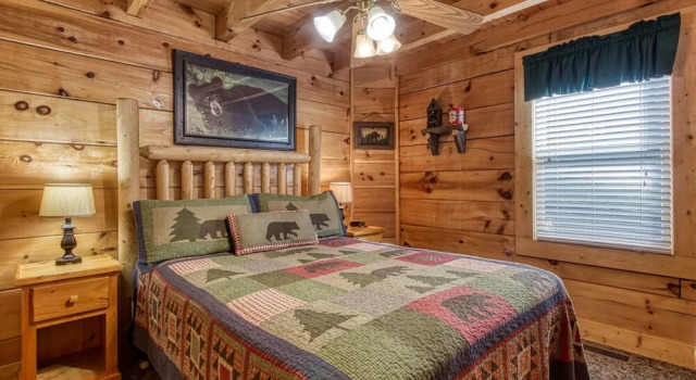 ER245 - Almost Heaven Great Location - Close To Town! 3 Bedroom Cabin by RedAwning, Забронировать Дом для отпуска Виллы Пиджен-Фордж, рядом с Развлекательный центр Lazer Port, Вилла