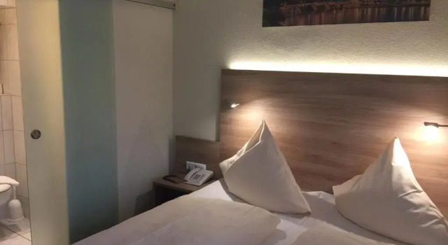 Двухместный номер Standard Hotel Rose Heidelberg inklusive Frühstück, Saunanutzung und Parkplätze nach Verfügbarkeit