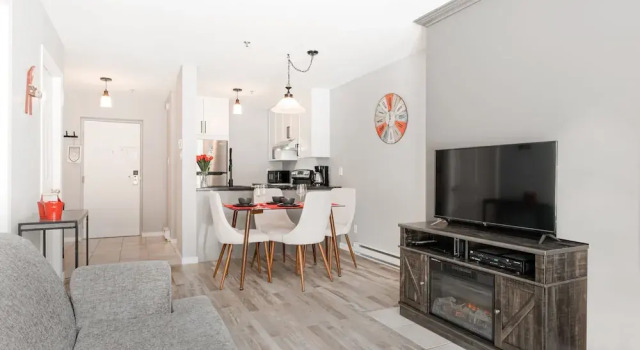 Le Lilypad-Condo à louer à Stoneham, Varaa Huoneisto L'Ange-Gardien Quebec