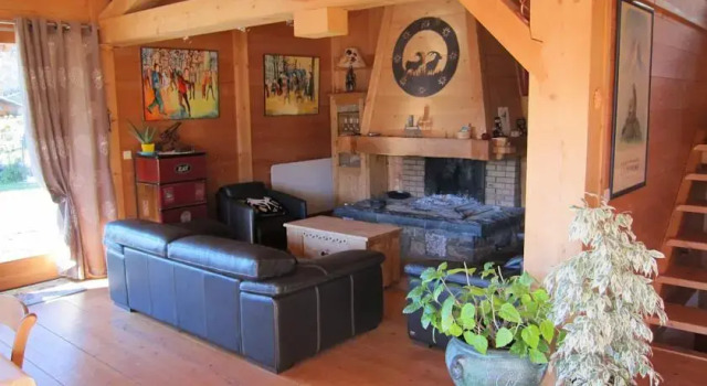 Chalet LEnvala, Забронировать Шале Виллы Овернь-Рона-Альпы, Вилла