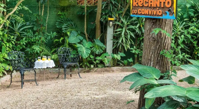 Кровать в общем номере Hotel Natur Campeche