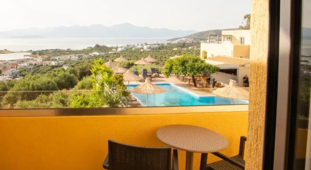 Апартаменты Superior c 1 комнатой с видом на море Elounda Heights