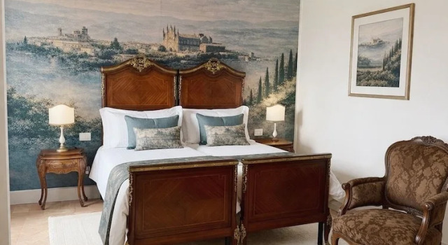 Люкс Standard c 1 комнатой с видом на город Pietra Campana Italian Villa Orvieto
