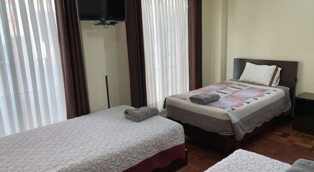 Трёхместный номер Standard с балконом Residencial Alta Vista