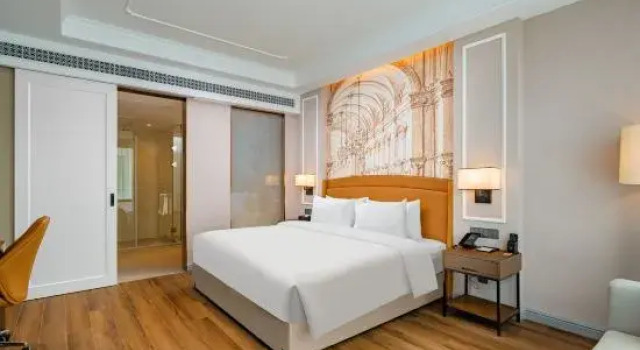 Люкс Deluxe Vienna International Hotel (Chengdu Tianfu New District Luhu Store)