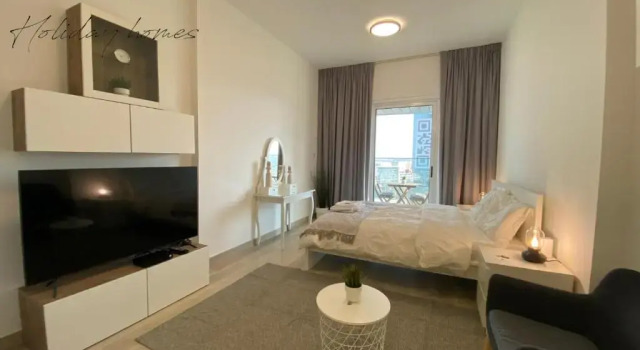 Serviced Studio in Bloom Heights by Mira Holiday Homes