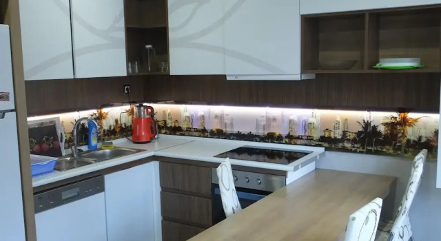 Апартаменты Дуплекс с 2 комнатами с балконом и с красивым видом из окна Han-De Homes