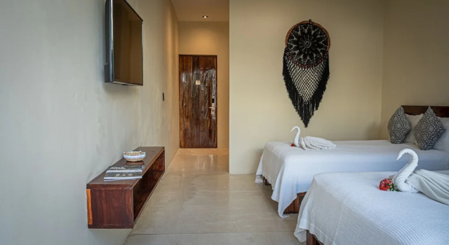 Четырёхместный номер Deluxe с балконом Moonshine Tulum Hotel & Hostel