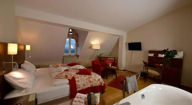 Номер Deluxe Pałac Pakoszów Schlosshotel Wernersdorf