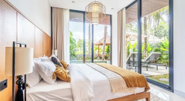 Вилла с 2 комнатами Happiness Villa 7 – Luxe Living Amid Rice Fields & Tranquility