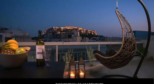 Апартаменты Superior с видом на город Athens Center Boutique Suites