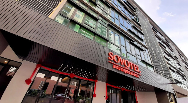 Кровать в общем номере Sovotel Boutique Hotel @ Conezion Putrajaya