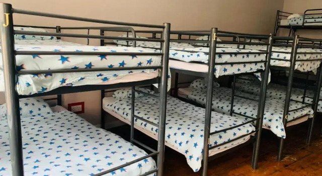 Кровать в общем номере BunkHouse