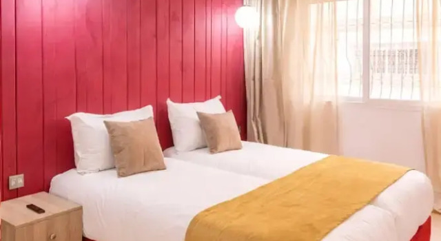 Апартаменты Deluxe с 2 комнатами с балконом Residence La Perle de lAtlas Marrakech