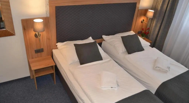 Standard Doppel Zimmer mit Flussblick Hotel Bohemians