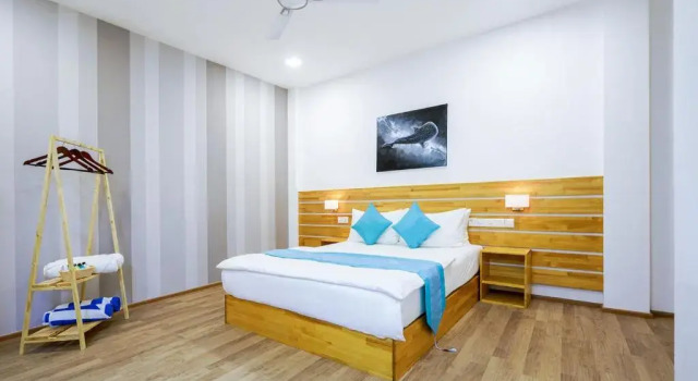 Двухместный номер с видом на море Solunar Maldives