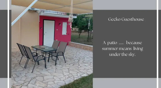 Коттедж c 1 комнатой Gecko guesthouse