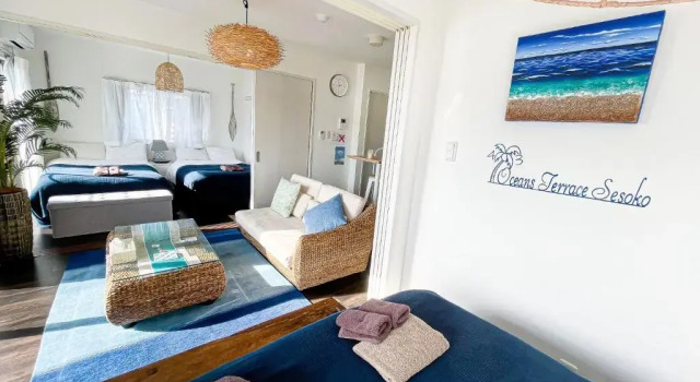 Апартаменты オーシャンテラス瀬底 Room403