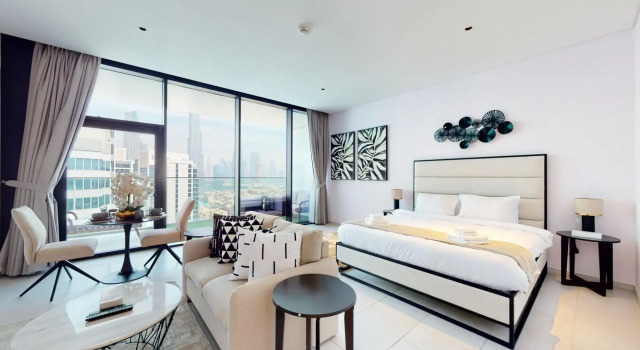 Business Bay - Marquise Square Tower 2214, Забронировать Отель Отели Эмирата Дубая с парковкой, рядом с Al Wajeha Al Maeyah Marine Transport Station, Парковка