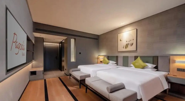 Двухместный номер Economy с видом на город Pagoda Design Hotel Chengdu Chunxiroad Taikoo Li