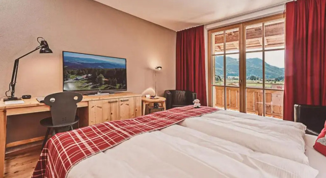 Двухместный номер Deluxe с балконом Resort Das Achental