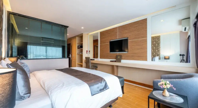 Двухместный номер Deluxe c 1 комнатой Hotel Muq