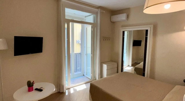 Двухместный номер Deluxe с балконом и с видом на город de Ribera rooms in Naples
