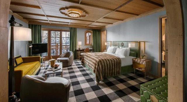 Полулюкс Deluxe Apogée Courchevel, Oetker Hotels