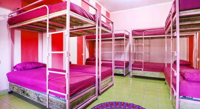 Кровать в общем номере (женский номер) Balini 9 Hostel