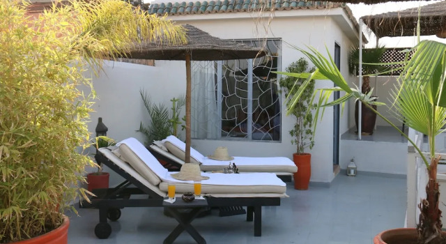 Двухместный номер Superior с балконом Riad Jardin Des Rêves