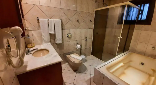 Номер Deluxe Hospedaria Gaúcha