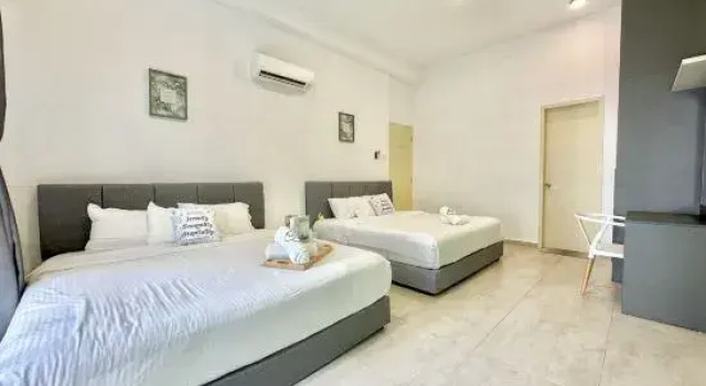 Семейный люкс с 2 комнатами Atlantis Residence Melaka by HK 2BR 8-10 PAX