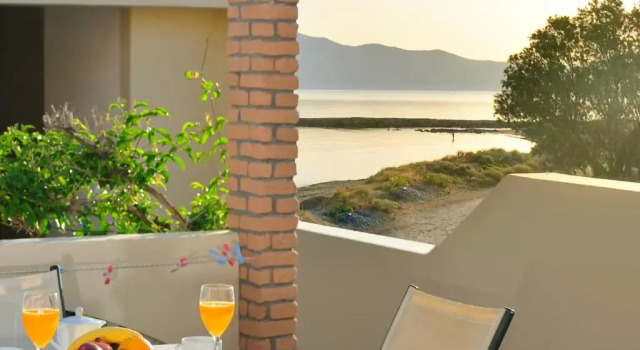 Студия с видом на море Maria Beach Hotel