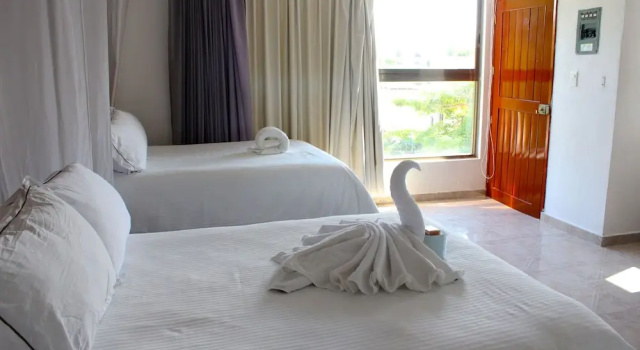 Четырёхместный люкс с видом на город Hotel San Vicente