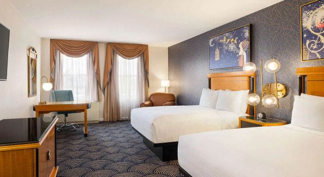 Четырёхместный номер Standard с балконом Inn at Great Neck, WorldHotels Crafted