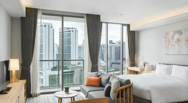 Студия Executive Oakwood Suites Bangkok