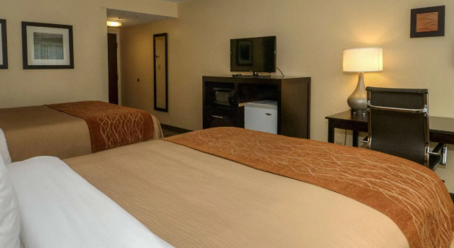 Четырёхместный номер Standard Comfort Inn near Downtown & Blue Ridge PKWY