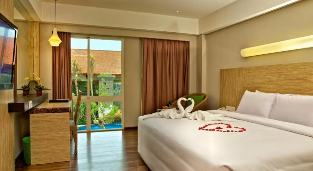 Двухместный номер Deluxe Bintang Kuta Hotel