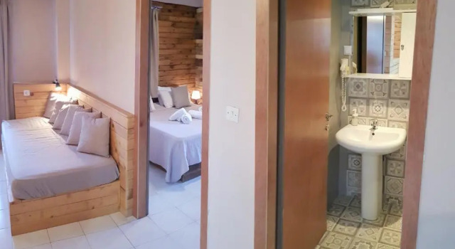 Апартаменты c 1 комнатой с видом на сад Anemos Hotel