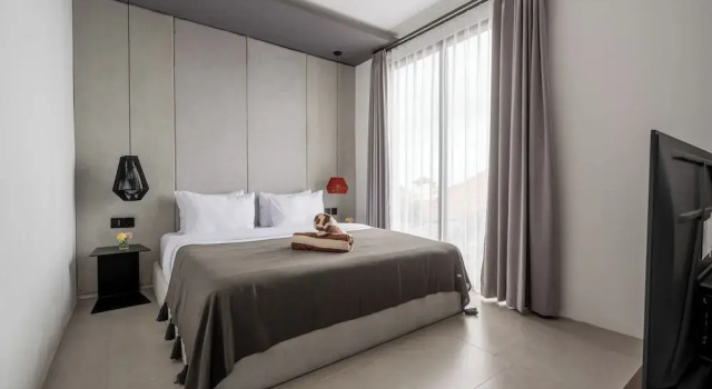 Апартаменты с 3 комнатами с балконом Sebelas Apartments by EVDEkimi - The Residence with Authentic Cafe in Ubud Center