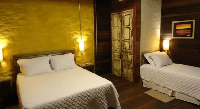 Четырёхместный номер Standard Hospedaria Rio do Vento