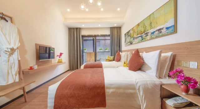Двухместный номер Standard с видом на внутренний двор Wuzhen Dream Hotel