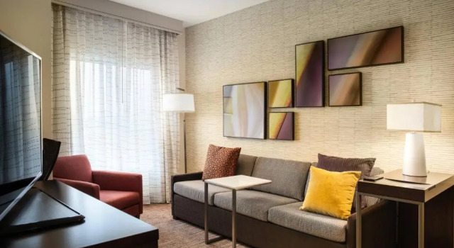 Двухместный люкс c 1 комнатой Residence Inn by Marriott Dallas Plano/Richardson at Coit Rd