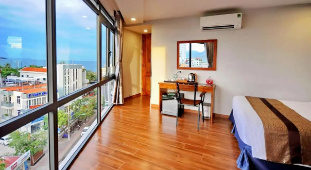 Двухместный номер Deluxe с видом на море CKD Nha Trang hotel