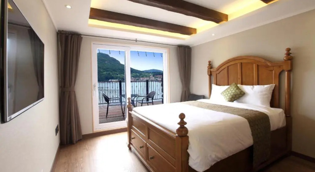 Двухместный номер Deluxe с видом на море Tongyeong Hansan Marina Resort