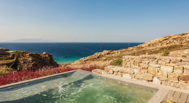 Люкс Deluxe Anarina Villas Mykonos Elia Beach