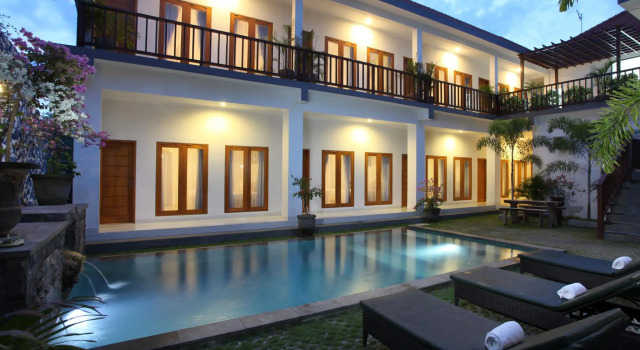 Ayodhya Guest House Uluwatu, Rezervovat Penzión Hotely v Bali s bazénem, Bazén